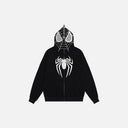 "Spider Mask" Zipped Hoodie
