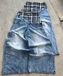Double Waist Baggy Jeans