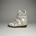 High-Top Wedge Sneakers