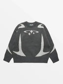 "Circle Star" Knit Sweater