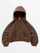 "Daramo" Zip-Up Sweatshirt