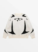 "Circle Star" Knit Sweater