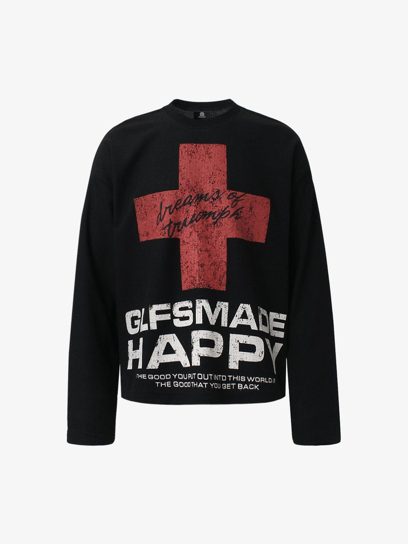 "Street Cross" Long Sleeve T-Shirt
