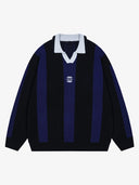 "Vertical Colorblock" sweatshirt