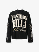 T-Shirt Manches Longues Retro "Letter"