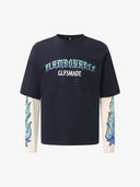 Long-Sleeved T-Shirt "Gradient Letters"