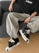 "Platform Double" Sneakers