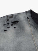 "Holey Fade" Long Sleeve T-Shirt