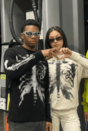 Long-Sleeved "Skeleton" T-Shirt
