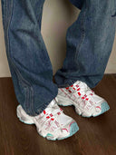 "Mesh" sneakers