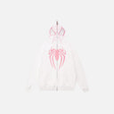 "Spider Mask" Zipped Hoodie