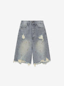 "Rhinestone" Denim Shorts