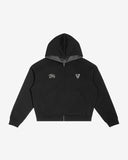 "Ash&Love" Zip-Up Sweatshirt