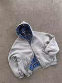 STGALLERY Inside Out Checkered Zipper