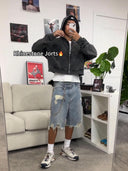 "Rhinestone" Denim Shorts