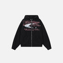 "All Nothing" Zip-Up Sweatshirt