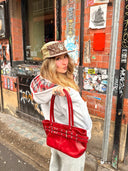 STGALLERY Inside Out Checkered Zipper