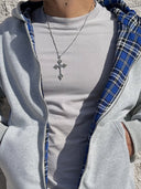 STGALLERY Inside Out Checkered Zipper