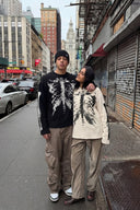 Long-Sleeved "Skeleton" T-Shirt