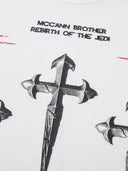 Long-Sleeved T-Shirt "Letter Cross"