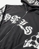 "Typographik" Zip-Up Hoodie