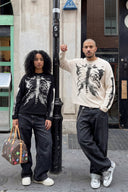 Long-Sleeved "Skeleton" T-Shirt