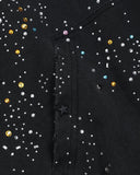 "Rhinestone" Zip-Up Sweatshirt