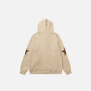 "Star Graphic" Zip-Up Sweatshirt