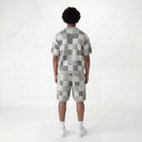 Checkered Knit Set