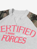 Long Sleeve Camo "Raglan" T-Shirt