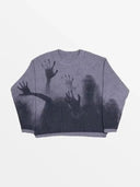 "Scary" Knit Sweater