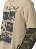 "Distressed Camo" Long Sleeve T-Shirt