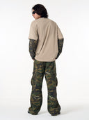 "Distressed Camo" Long Sleeve T-Shirt