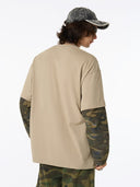 "Distressed Camo" Long Sleeve T-Shirt