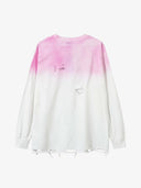 "Holey Fade" Long Sleeve T-Shirt