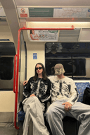 Long-Sleeved "Skeleton" T-Shirt