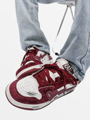 "Lovewashed" sneakers