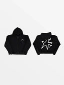 "Evil Star" Zip-Up Sweatshirt