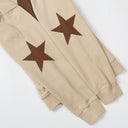 "Star Graphic" Zip-Up Sweatshirt