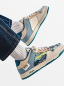 "Waves" sneakers