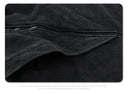"Black Oversized" Zip-Up Sweatshirt
