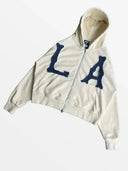 "Losana" Zipped Hoodie