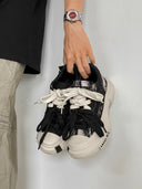 "Platform Double" Sneakers