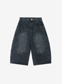 Short en Jean "Lines"