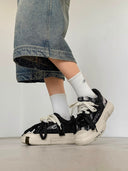 "Platform Double" Sneakers