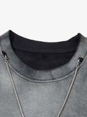 "Holey Fade" Long Sleeve T-Shirt
