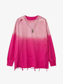 T-Shirt Manches Longues "Holey Fade"