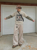 "Distressed Camo" Long Sleeve T-Shirt