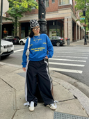 "Blue Letter" sweatshirt