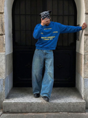 "Blue Letter" sweatshirt